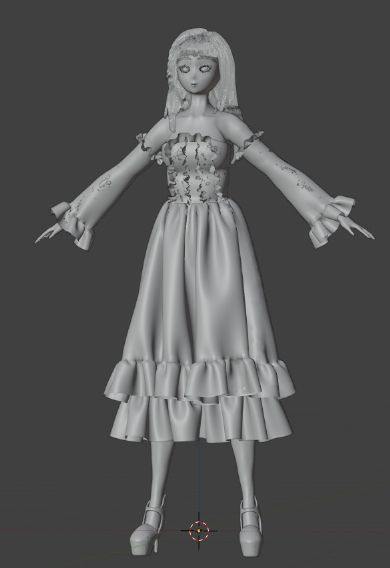blender骨骼绑定问题